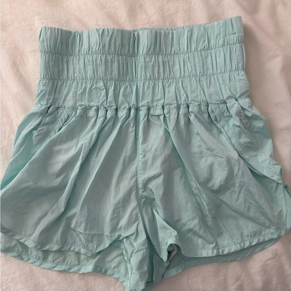 FP Movement by Free People Aqua High Waist Shorts